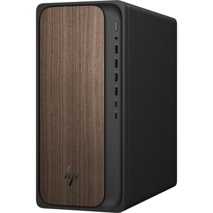 HP OmniDesk Desktop M03-0013NS Intel Core Ultra 5 16GB 1TB SSD Win11 Dark wood